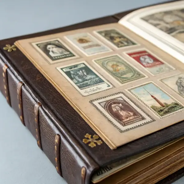 Modern Antique Stamp Album
